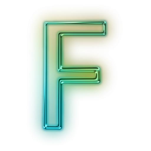 字母F PNG免抠(512x512)