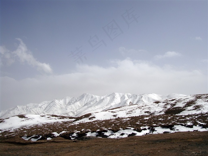 青海 青藏 高原 昆仑 大山 雪山