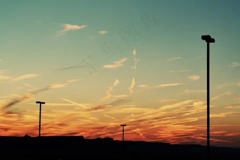 天边晚霞图片 天边晚霞图片