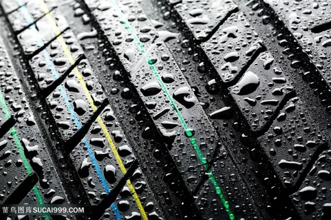 轮胎特写高清图片