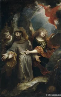 天使人物高清油画