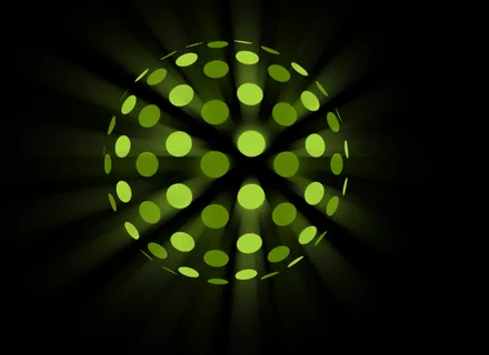 闪光球的png图形