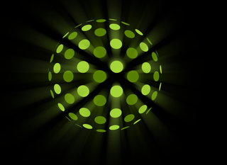 闪光球的png图形