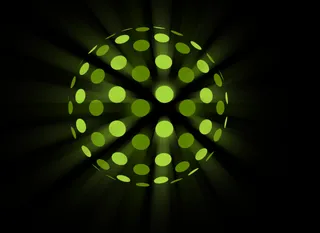 闪光球的png图形