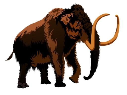 猛犸象 PNG免抠(600x449)