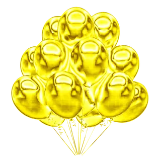 气球金色气球免抠图