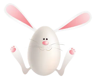 鸡蛋兔子兔年万圣节