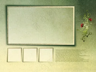 花纹相框素材图片下载