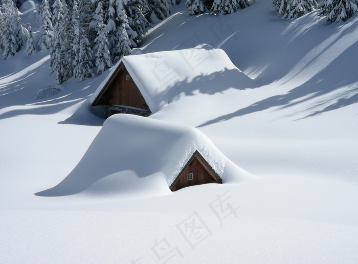 降雪图片