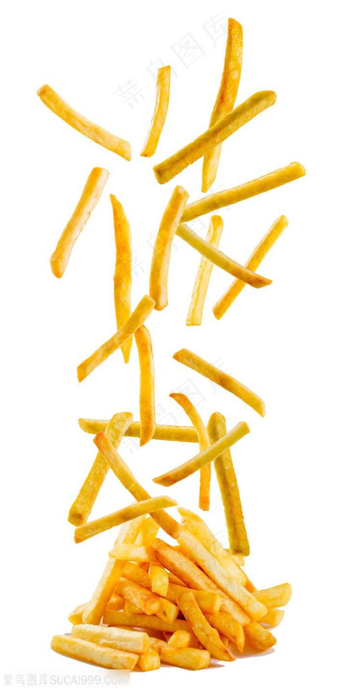 薯片薯条可抠图素材