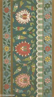 竖版中式传统纹样集锦中国风图片