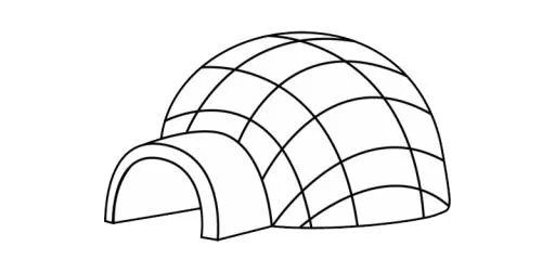 冰屋 PNG免抠(800x393)