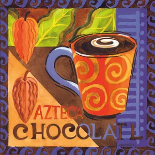 唯美杯子水彩艺术插画