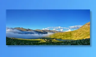 冬天自然背景风景