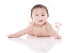白色背景的宝宝