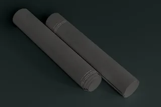 高端暗黑文具类文创VI样机模板