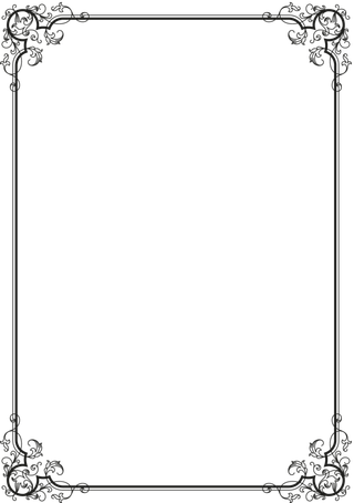 欧式复古线条边框花纹AI矢量LOGO角框花边分割线设计PSD卡片素材