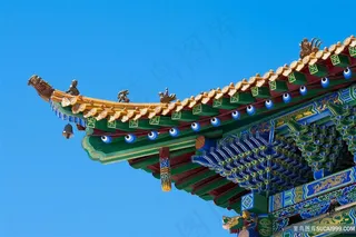 古建筑屋檐摄影