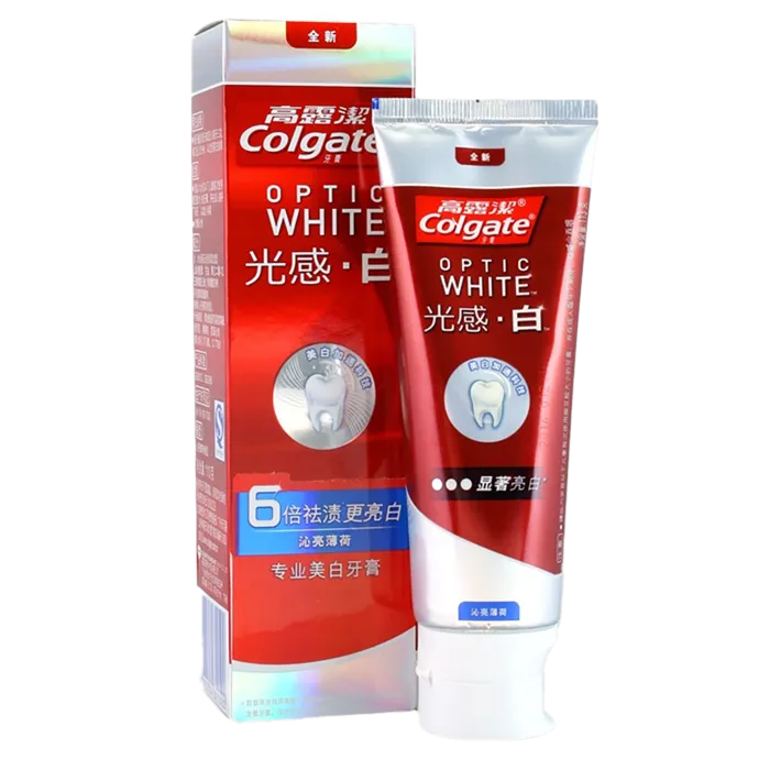 高露洁牙膏 (4)超市商品白底图免抠实物摄影png格式图片透明底