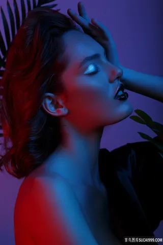 时尚美女模特美容