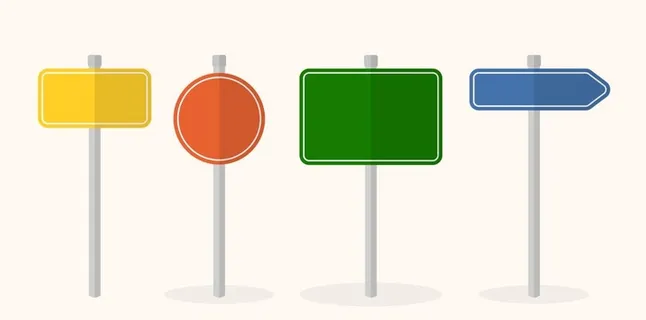 矢量标识牌 矢量标识牌