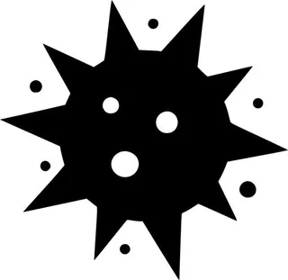 冠状病毒 PNG免抠