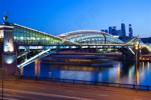 高清建筑夜景风景画