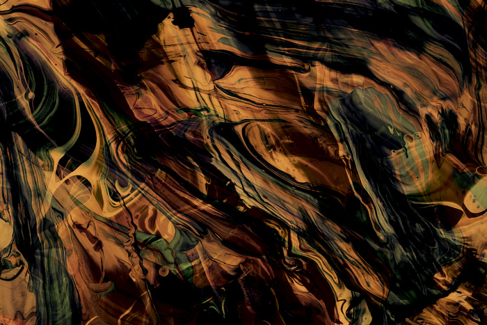 抽象艺术油漆颜料混色流体简笔背景