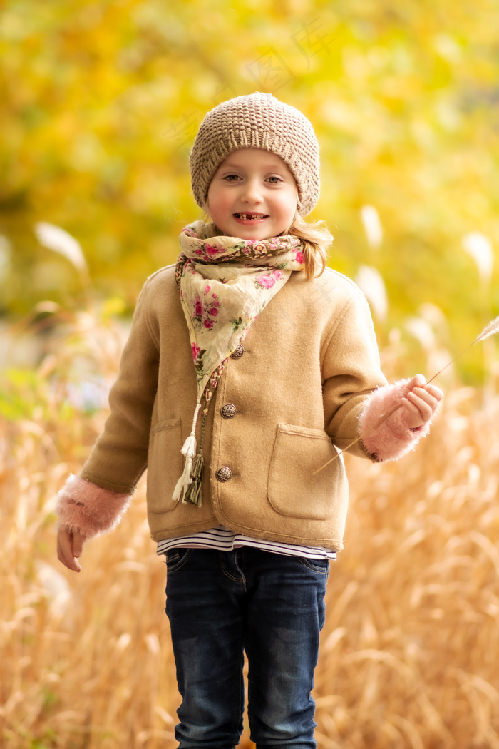 清新唯美可爱的女孩摄影图片
