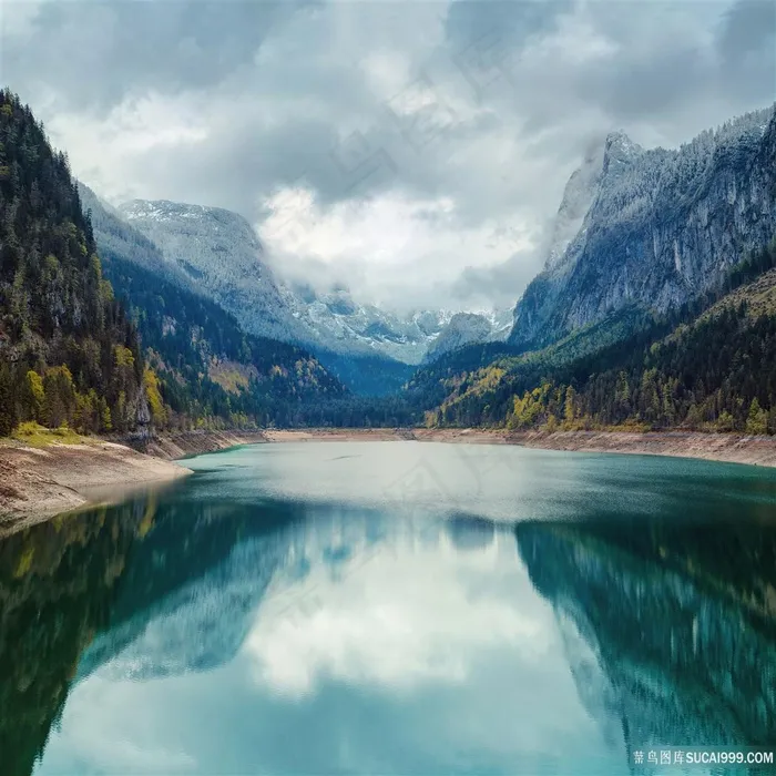 青山绿水风景图片