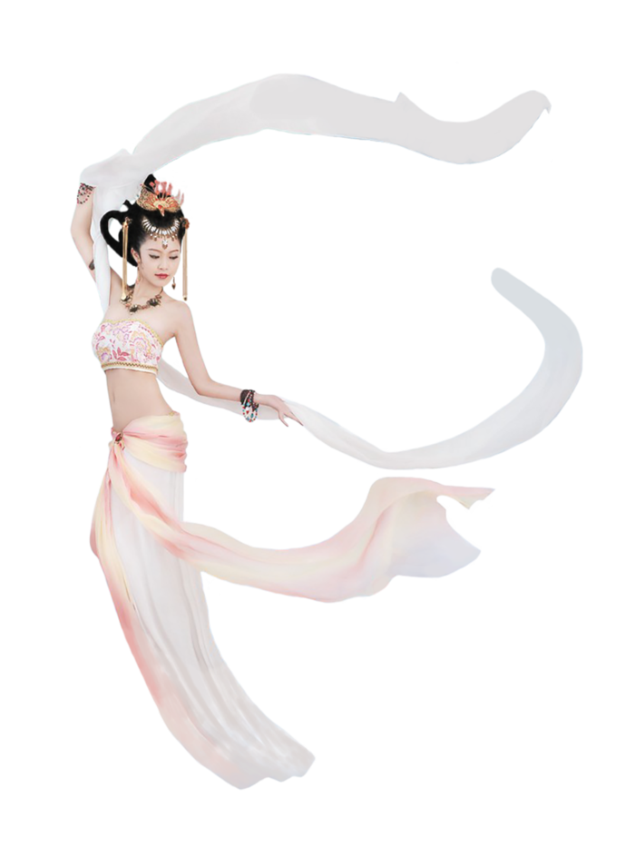 02 (9)免抠元素 免抠摄影 美女 人物 服装 古风 演奏 飞天