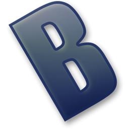 字母B PNG免抠(256x256)
