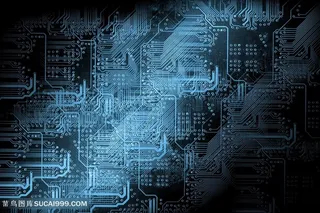 科技电路板高清图片