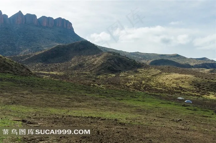 甘南旅游高原上的自然风光