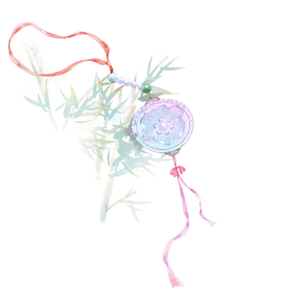 清新古风装饰吊坠