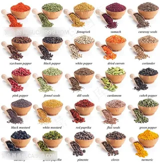 食材调料粉末高清图