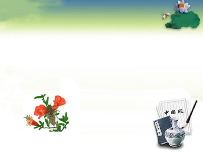 古风中国风鲜花着锦