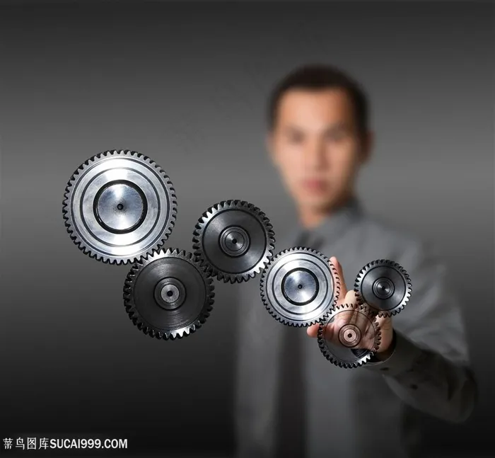 金属齿轮高清图工程机械