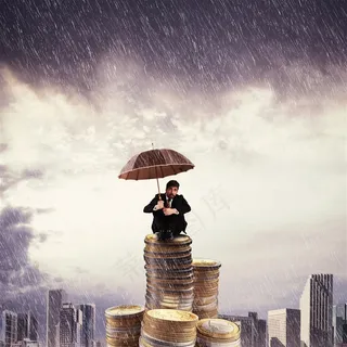 创意商务人士广告素材高清图片