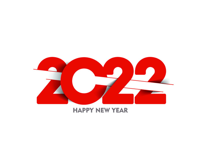 设计 2022 数字 新年 素材