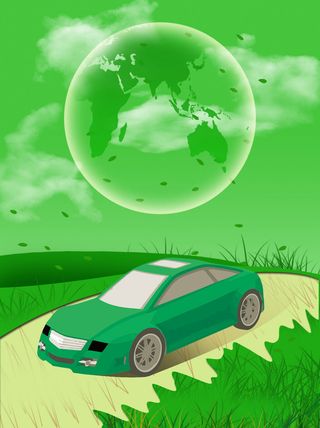 高清创意绿色环保背景图片公益海报展板宣传PSD分层平面设计素材