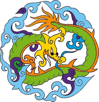 中国吉祥图免扣元素