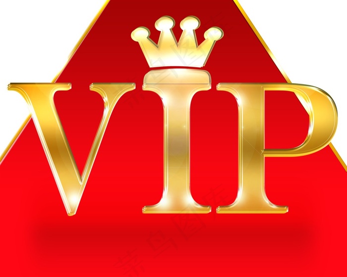 精美金色VIP设计图片