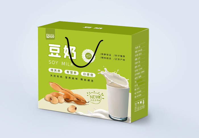 包装盒豆奶手提盒包装礼盒