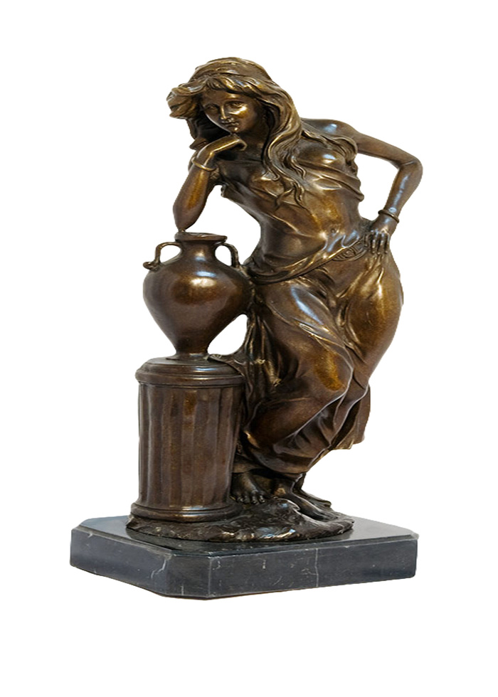 雕塑素材psd模版