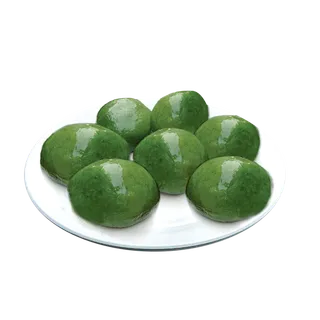 清明节海报设计插图卡通青团素材图片元素png透明背景