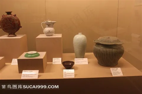 中国文物陕西博物馆瓷器文物