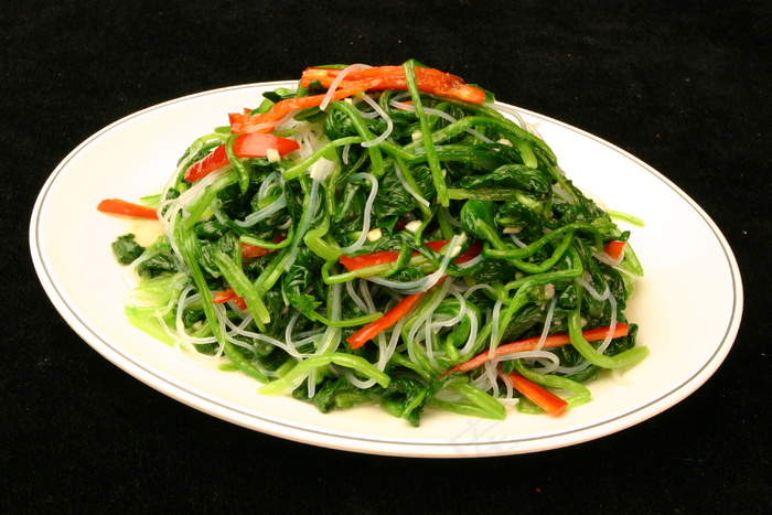 0175菠菜粉丝.JPG