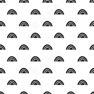 儿童卡通插画底纹装饰图案墙教育品牌vi手绘可爱矢量素材