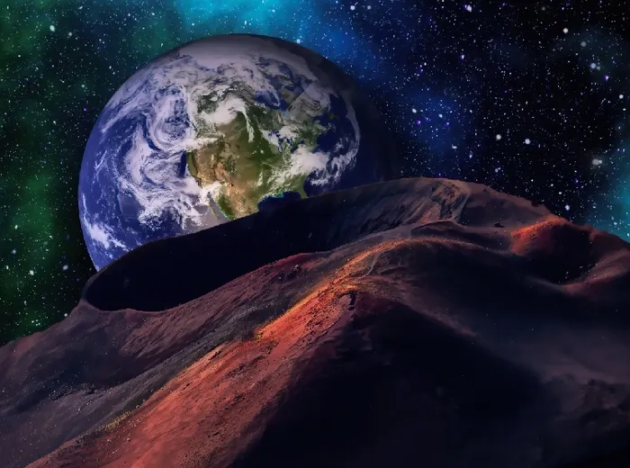 元宇宙世界天空背景墙风景